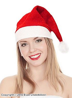 ซานตาคลอส, เครื่องแต่งกายหมวก